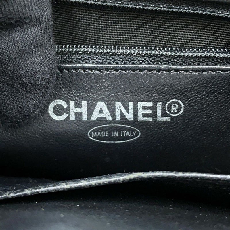 シャネル トートバッグ 復刻トート マトラッセ ココマーク キャビアスキン A01804 CHANEL 黒