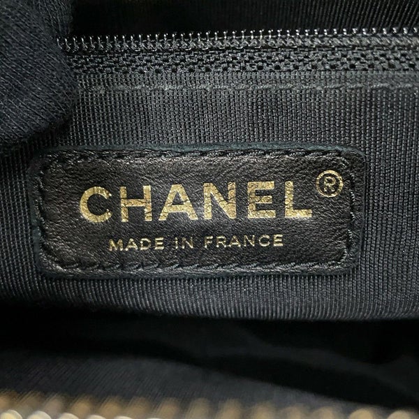 シャネル チェーンショルダーバッグ マトラッセ ココマーク キャビアスキン A20993 CHANEL ワンショルダー 黒