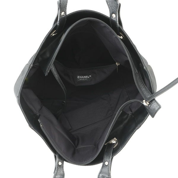 シャネル トートバッグ パリビアリッツ トートMM ミディアム マトラッセ ココチャーム A34209 CHANEL 黒