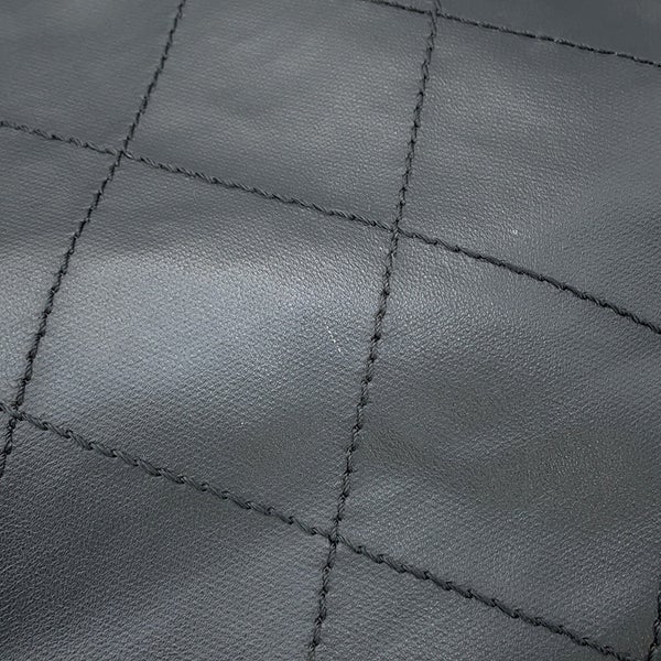 シャネル トートバッグ パリビアリッツ トートMM ミディアム マトラッセ ココチャーム A34209 CHANEL 黒