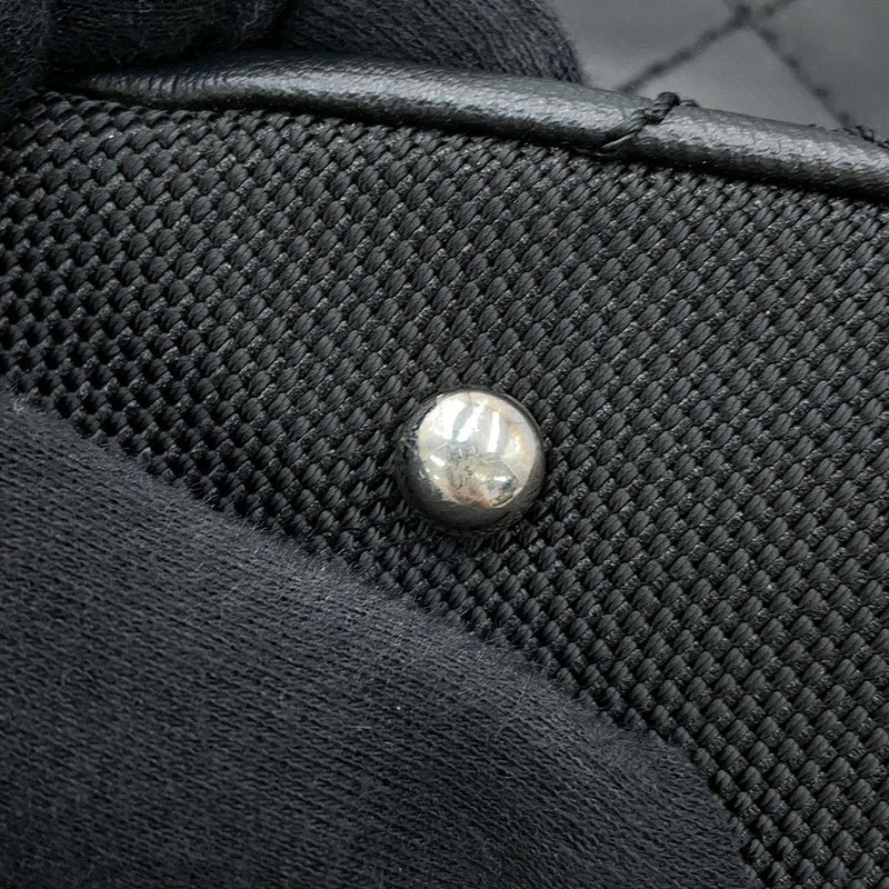 シャネル トートバッグ パリビアリッツ トートMM ミディアム マトラッセ ココチャーム A34209 CHANEL 黒