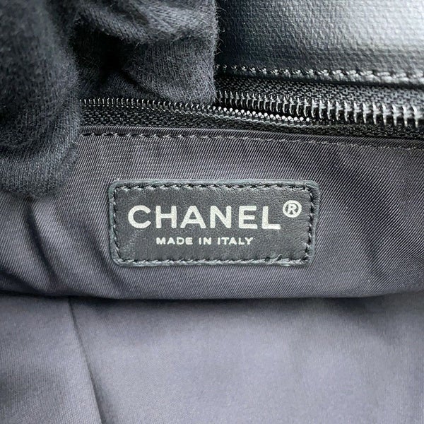 シャネル トートバッグ パリビアリッツ トートMM ミディアム マトラッセ ココチャーム A34209 CHANEL 黒