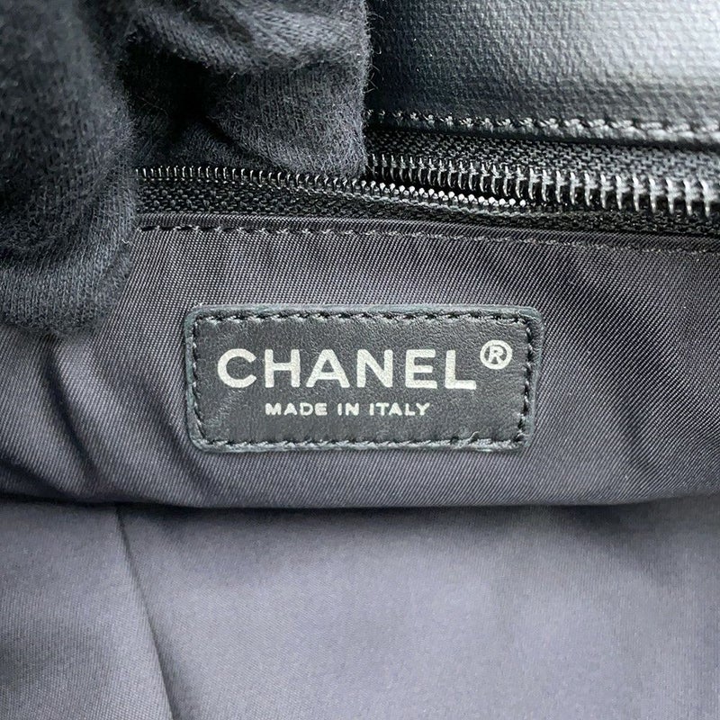 シャネル トートバッグ パリビアリッツ トートMM ミディアム マトラッセ ココチャーム A34209 CHANEL 黒