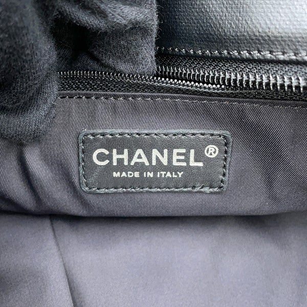 シャネル トートバッグ パリビアリッツ トートMM ミディアム マトラッセ ココチャーム A34209 CHANEL 黒