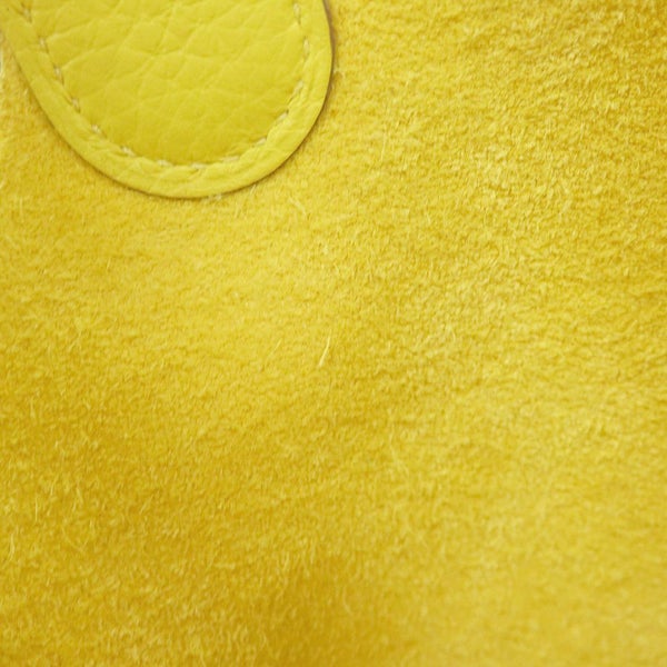 エルメス ハンドバッグ ピコタンロックMM ライム/シルバー金具 トリヨンクレマンス Y刻印 HERMES トートバッグ