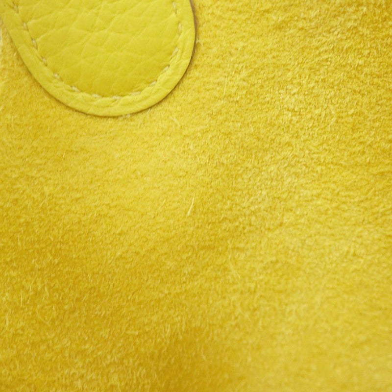 エルメス ハンドバッグ ピコタンロックMM ライム/シルバー金具 トリヨンクレマンス Y刻印 HERMES トートバッグ