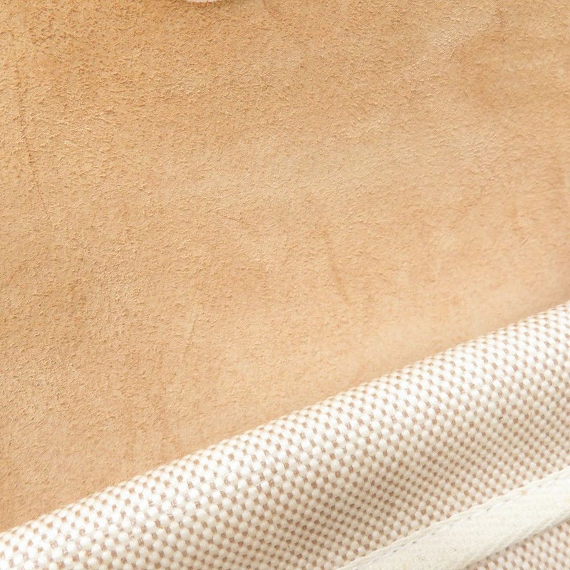 エルメス ショルダーバッグ エールバッグMM ナチュラル/シルバー金具 トワルアッシュ/ヴァッシュハンター □D刻印