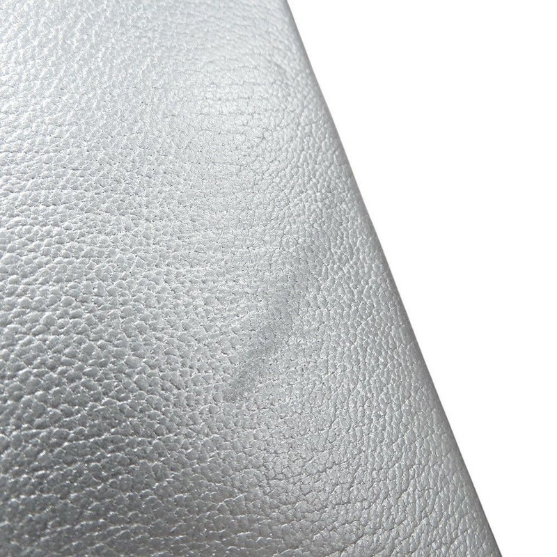 エルメス ハンドバッグ プリュム ミニ シルバー/シルバー金具 シェブルミゾル □H刻印 HERMES オリンピック限定