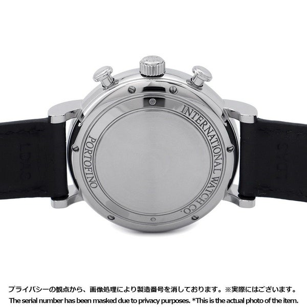IWC ポートフィノ クロノグラフ IW391022 腕時計 シルバー文字盤