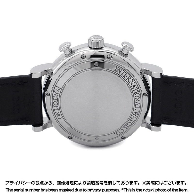 IWC ポートフィノ クロノグラフ IW391022 腕時計 シルバー文字盤