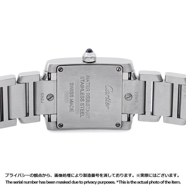 カルティエ タンク フランセーズ SM W51008Q3 Cartier 腕時計 クォーツ シルバー文字盤