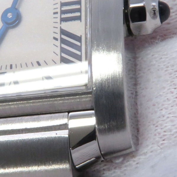 カルティエ タンク フランセーズ SM W51008Q3 Cartier 腕時計 クォーツ シルバー文字盤