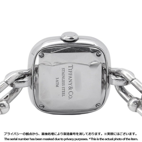 ティファニー ハードウェアウォッチ ミディアム ダイヤ 73332052 Tiffany&Co. ティファニーブルー文字盤