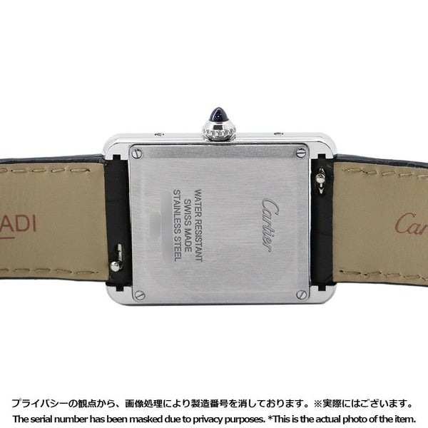 カルティエ タンク マスト ドゥ カルティエ ウォッチ LM WSTA0072 Cartier 腕時計 黒文字盤