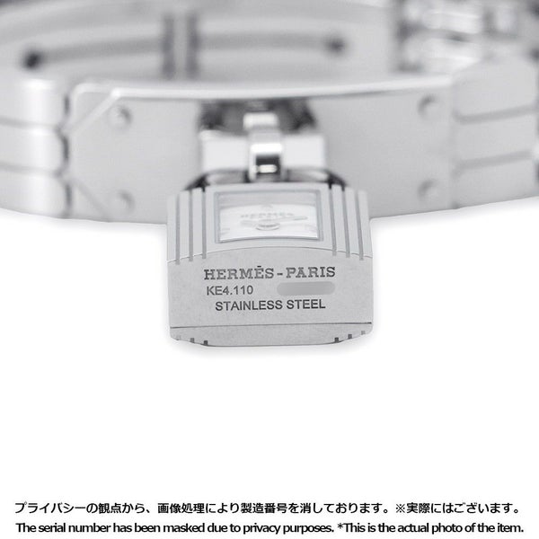エルメス ケリーウォッチ KE4.110 HERMES 腕時計 スパークリングホワイトラッカー文字盤