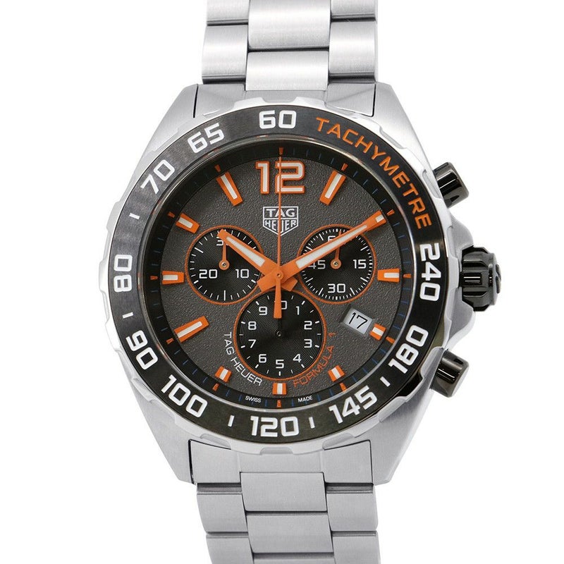 タグホイヤー フォーミュラ1 クロノグラフ CAZ101AH.BA0842 TAG Heuer 腕時計 グレー文字盤