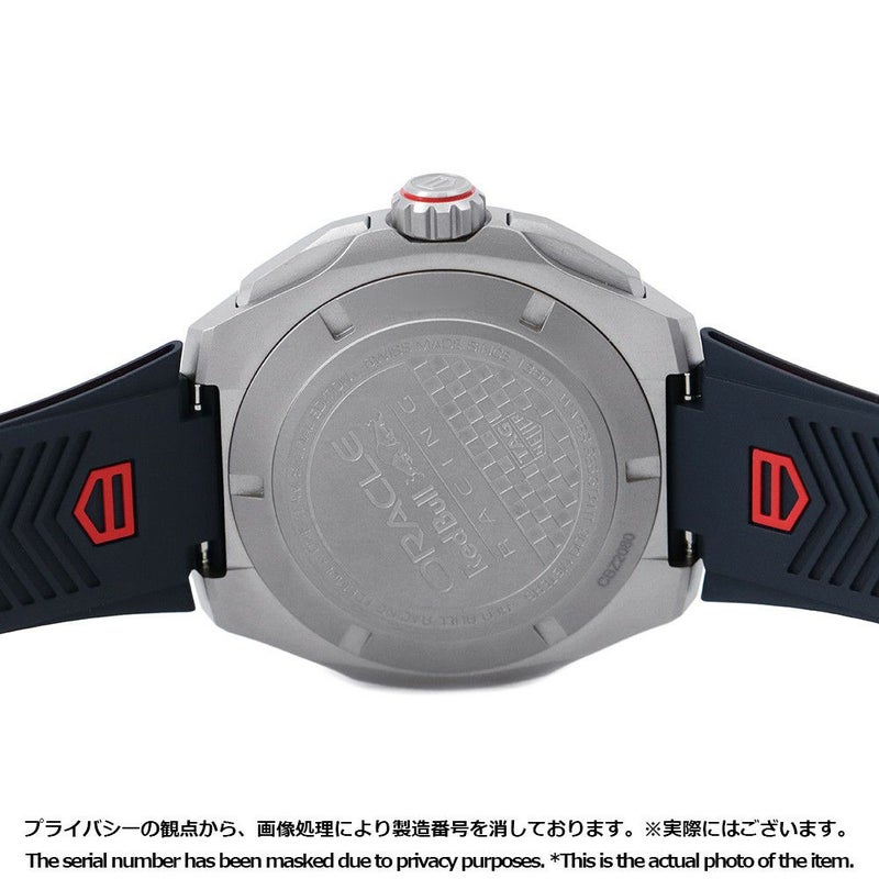 タグホイヤー フォーミュラ1 クロノグラフ × オラクル レッドブル レーシング ブルーオパーリン文字盤