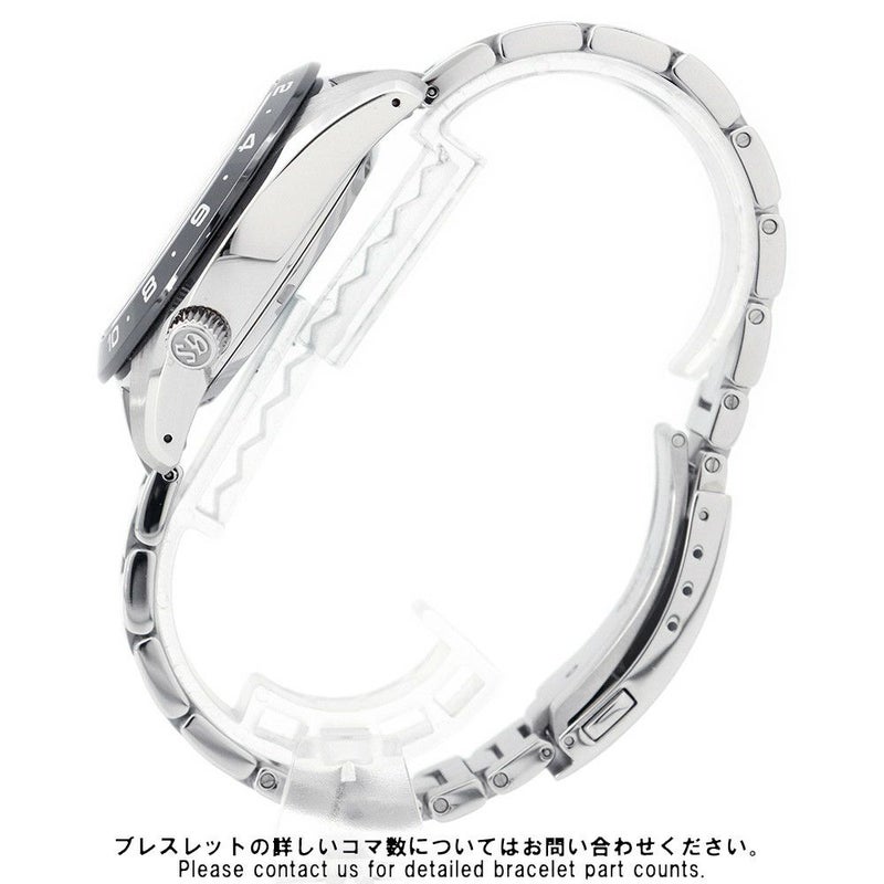 セイコー グランドセイコー スポーツコレクション スプリングドライブGMT SBGE253 SEIKO 腕時計 黒文字盤