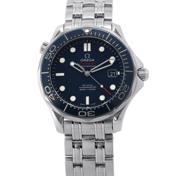 オメガ シーマスター300 コーアクシャル 212.30.41.20.03.001 OMEGA 腕時計 ブルー文字盤