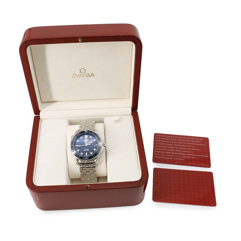 オメガ シーマスター300 コーアクシャル 212.30.41.20.03.001 OMEGA 腕時計 ブルー文字盤