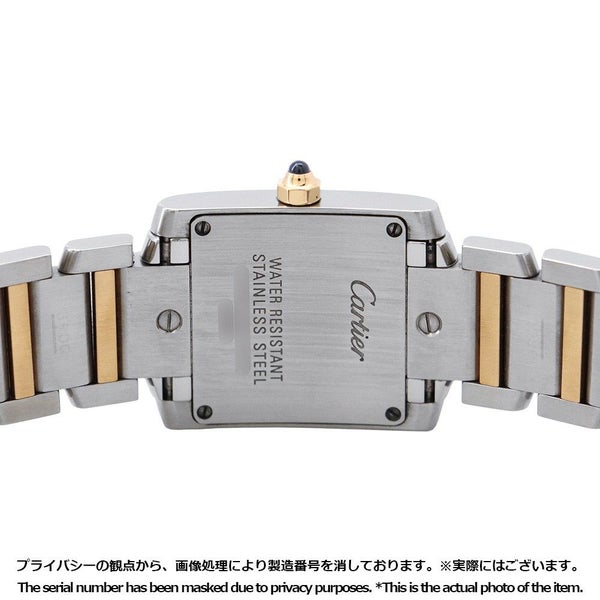 カルティエ タンク フランセーズ SM W51007Q4 Cartier 腕時計 クォーツ 白文字盤