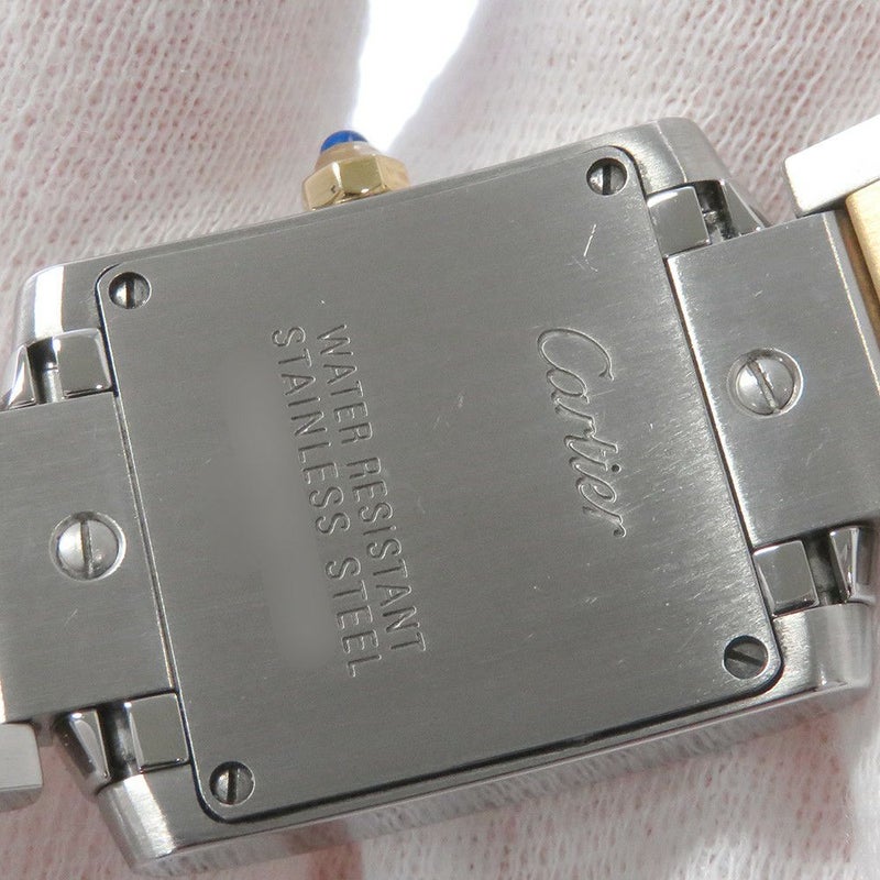 カルティエ タンク フランセーズ SM W51007Q4 Cartier 腕時計 クォーツ 白文字盤