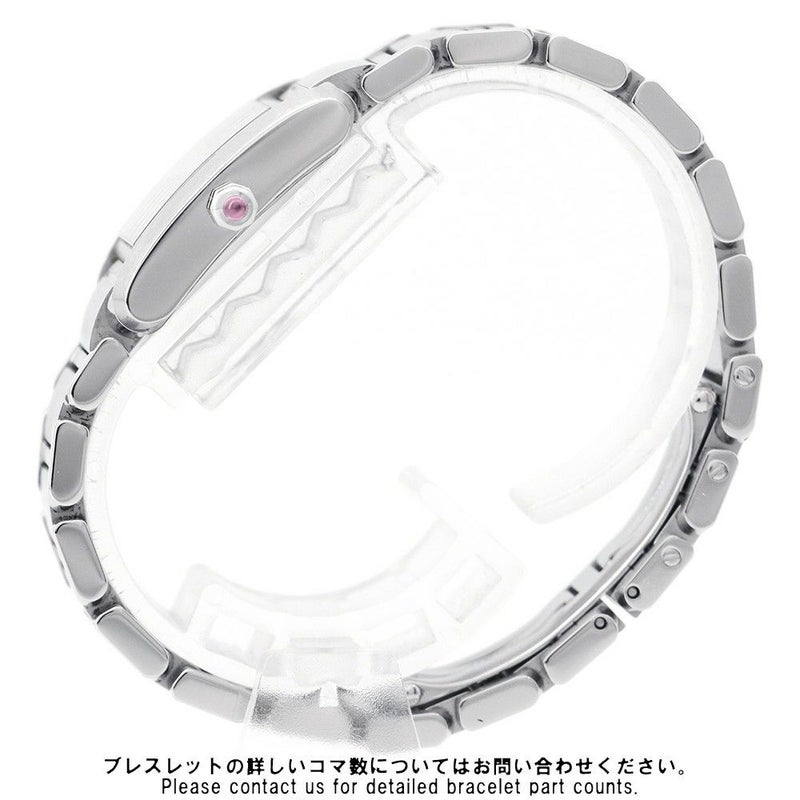 カルティエ タンクフランセーズ SM W51028Q3 Cartier 腕時計 ピンクシェル文字盤 クォーツ