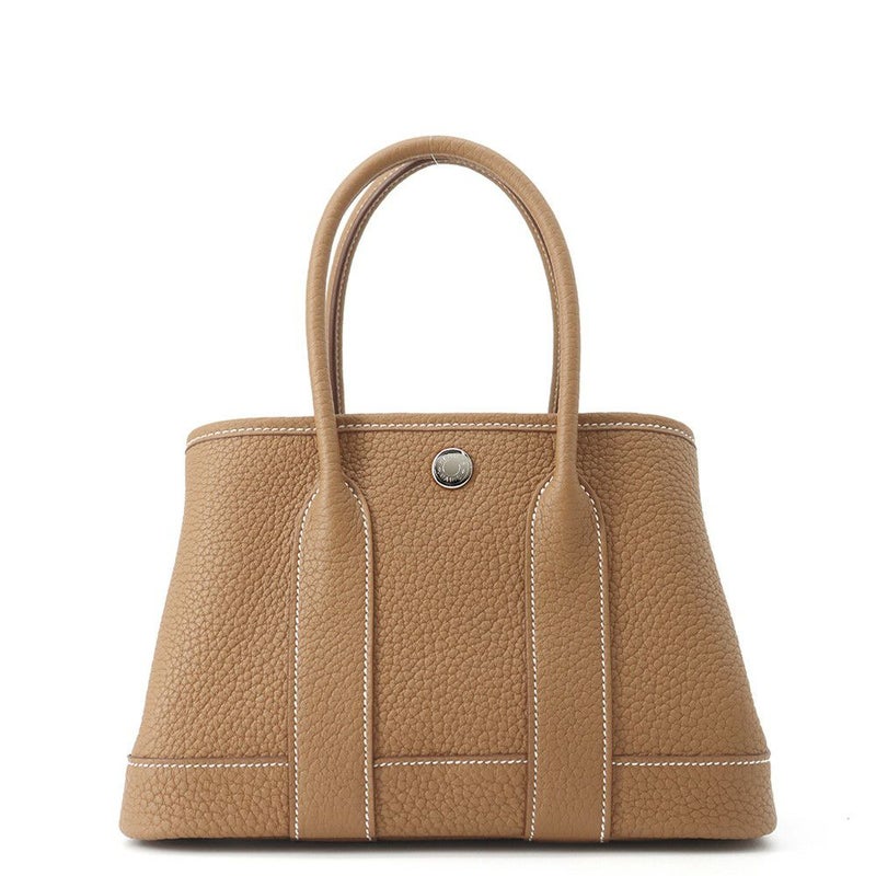 エルメス トートバッグ ネオ・ガーデン 23 ガーデンパーティ ゴールド/シルバー金具 ネゴンダ K刻印