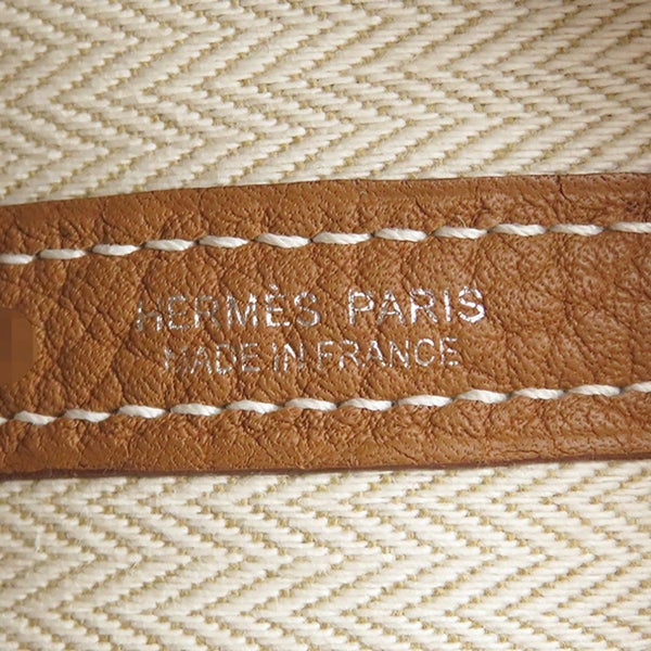 エルメス トートバッグ ネオ・ガーデン 23 ガーデンパーティ ゴールド/シルバー金具 ネゴンダ K刻印