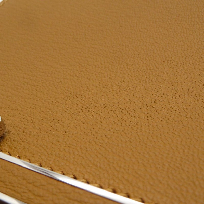 エルメス ショルダーバッグ ゲタ キャメル/ゴールド金具 シェブルミゾル B刻印 HERMES バッグ シェーブル