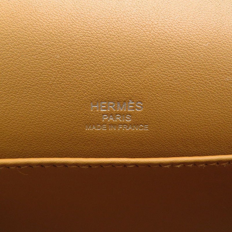 エルメス ショルダーバッグ ゲタ キャメル/ゴールド金具 シェブルミゾル B刻印 HERMES バッグ シェーブル