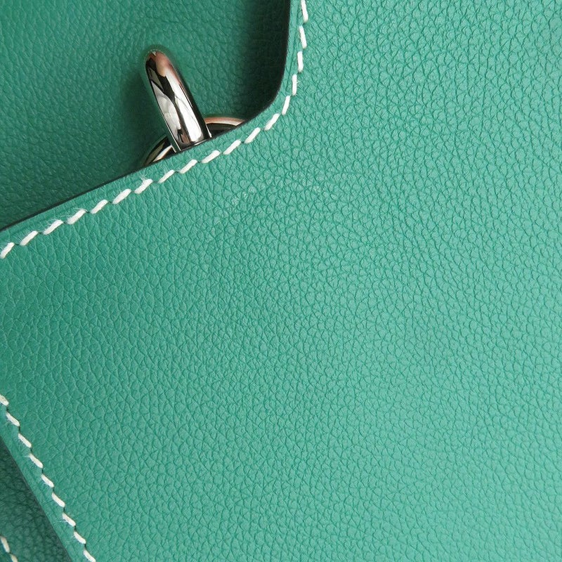 エルメス サック ロウリス ルリ 23 ヴェールヴェルティゴ/シルバー金具 エバーカラー A刻印