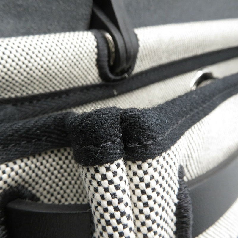 エルメス エールバッグジップPM ペガサスポップ ブラック/ブルーインディゴ/エクリュ/シルバー金具 トワルアッシュ/ヴァッシュハンター Y刻印 黒