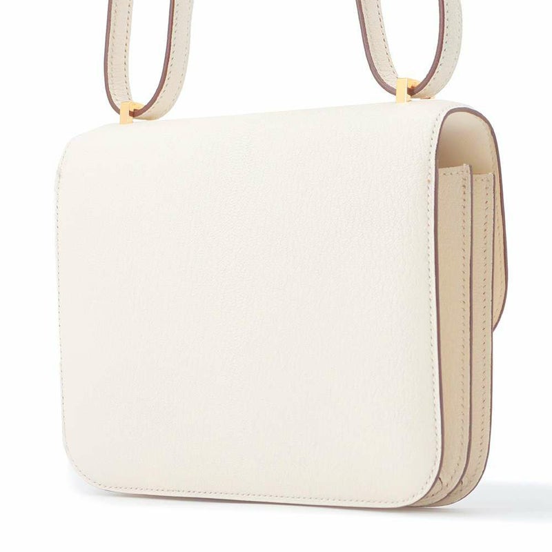 エルメス ミニ コンスタンス3 ナタ/ゴールド金具 シェブルミゾル Z刻印 HERMES バッグ