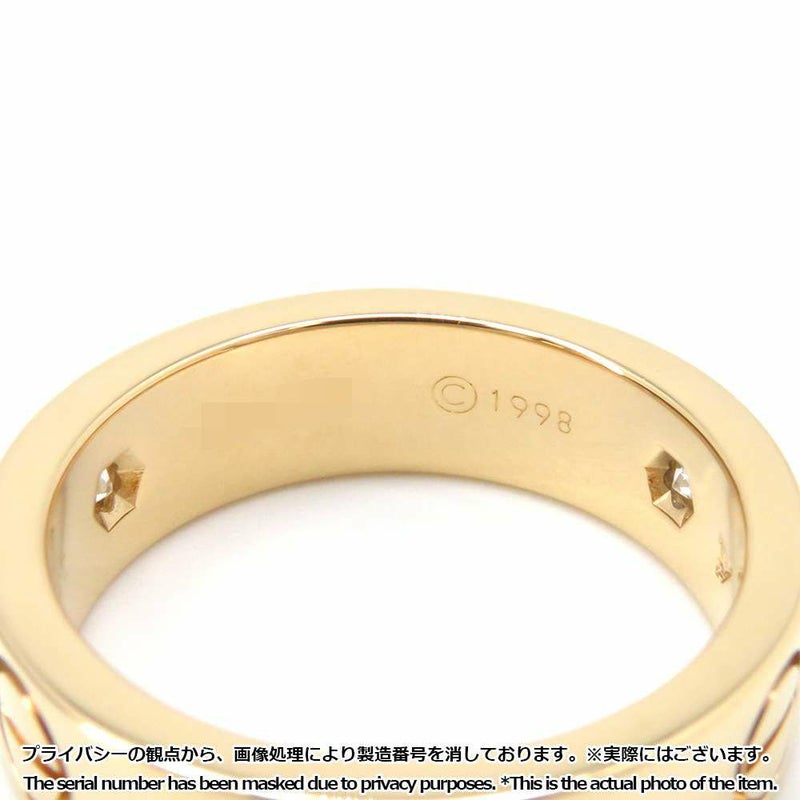 カルティエ リング ラブリング LOVE RING ダイヤモンド 3P 計0.22ct K18YG リングサイズ52 B4032400 Cartier 指輪