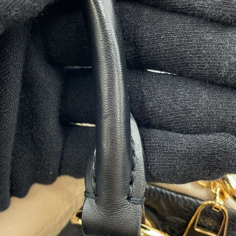 ルイヴィトン ハンドバッグ モノグラム・アンプラント V トート BB M44418 ヴィトン 2wayショルダー ブラック 黒