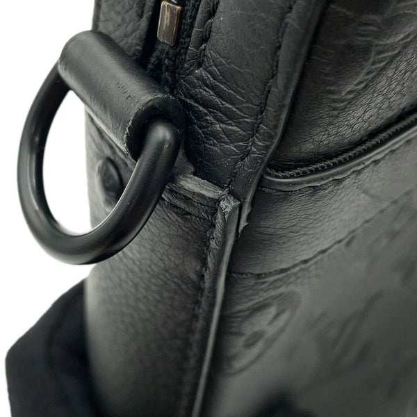 ルイヴィトン ショルダーバッグ モノグラム・シャドウ トリオ・メッセンジャー M46602 LOUIS VUITTON ブラック 黒