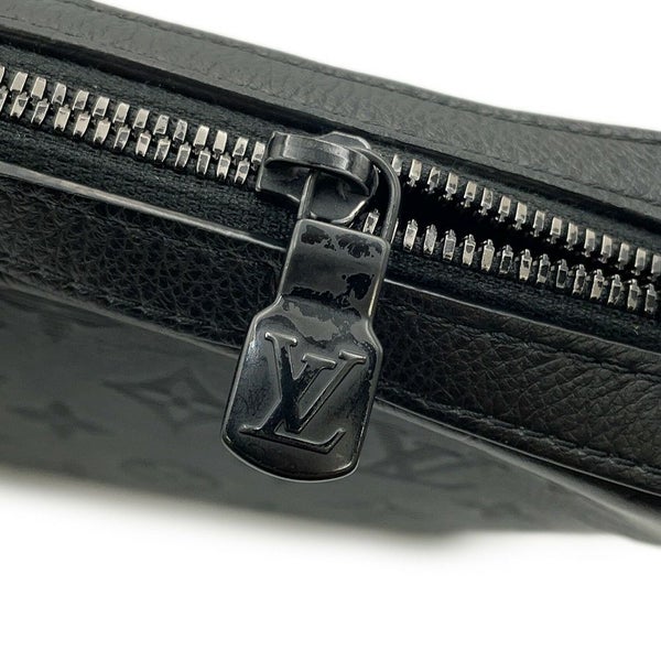 ルイヴィトン ショルダーバッグ モノグラム・シャドウ トリオ・メッセンジャー M46602 LOUIS VUITTON ブラック 黒