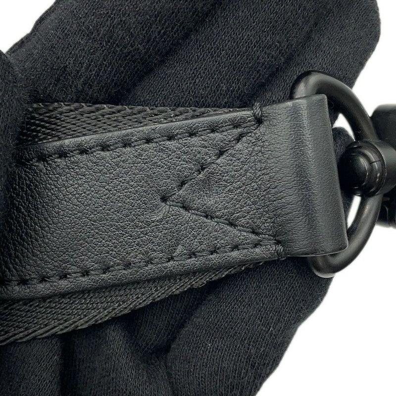 ルイヴィトン ショルダーバッグ モノグラム・シャドウ トリオ・メッセンジャー M46602 LOUIS VUITTON ブラック 黒