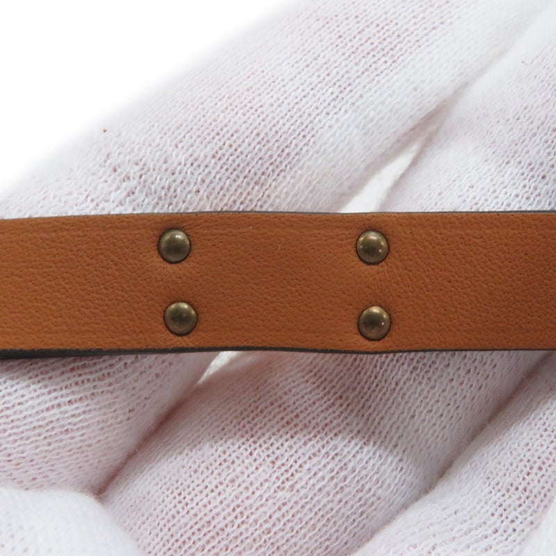 エルメス ブレスレット ケリー ドゥブルトゥール ブラック/ピンクゴールド金具 スイフト Z刻印 サイズT2 HERMES 黒