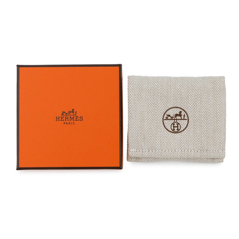 エルメス ブレスレット ケリー ドゥブルトゥール ブラック/ピンクゴールド金具 スイフト Z刻印 サイズT2 HERMES 黒