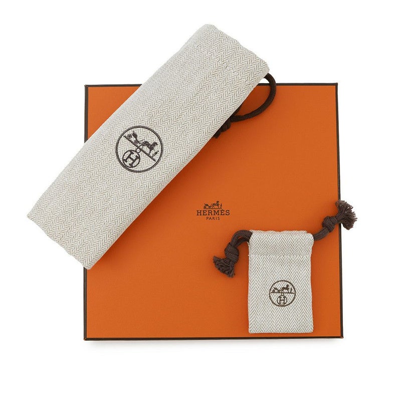 エルメス ベルト Hリバーシブル エトゥープ/ホワイト/シルバー金具 スイフト/エプソン W刻印 レディースサイズ70