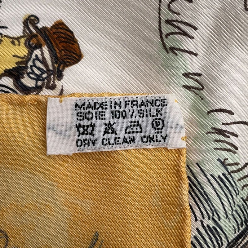 エルメス スカーフ カレ90 馬上の貴婦人 LES AMAZONES HERMES シルク