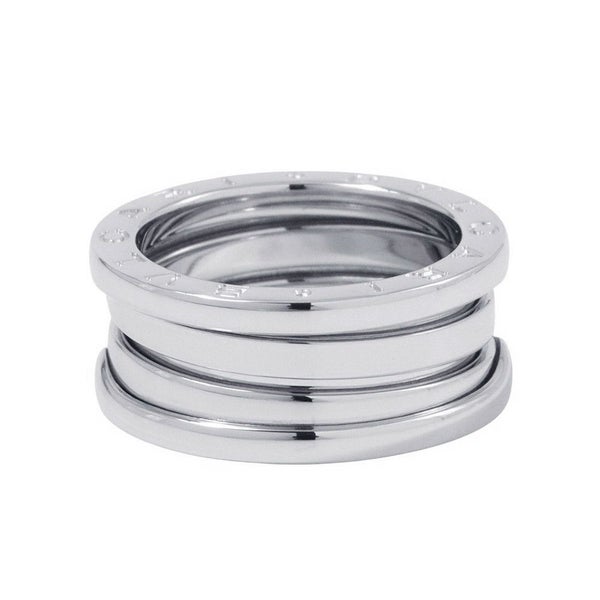 ブルガリ リング ビーゼロワン B-zero1 2バンド K18WGホワイトゴールド リングサイズ52 指輪 ジュエリー