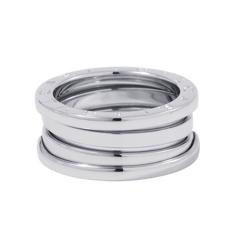 ブルガリ リング ビーゼロワン B-zero1 2バンド K18WGホワイトゴールド リングサイズ52 指輪 ジュエリー