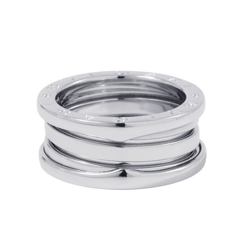 ブルガリ リング ビーゼロワン B-zero1 2バンド K18WGホワイトゴールド リングサイズ52 指輪 ジュエリー