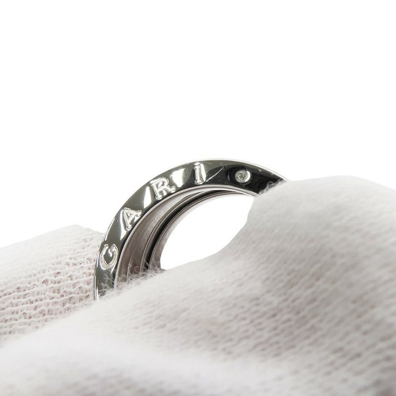 ブルガリ リング ビーゼロワン B-zero1 2バンド K18WGホワイトゴールド リングサイズ52 指輪 ジュエリー