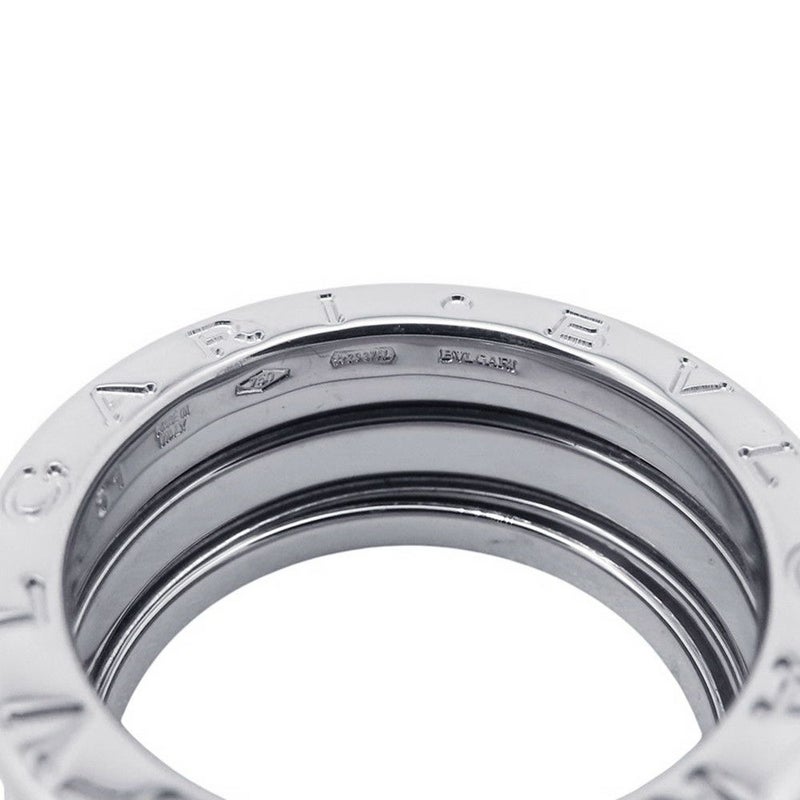 ブルガリ リング ビーゼロワン B-zero1 2バンド K18WGホワイトゴールド リングサイズ52 指輪 ジュエリー