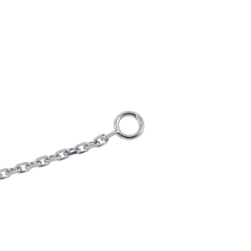 ヴァンクリーフ&アーペル ネックレス ヴィンテージ アルハンブラ ペンダント カルセドニー K18WGホワイトゴールド VCARD34900