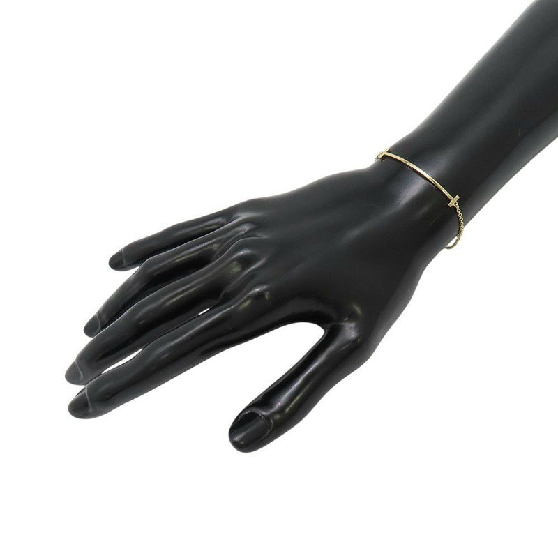 ティファニー ブレスレット Tスマイル サイズスモール K18YGイエローゴールド 60150765 ジュエリー